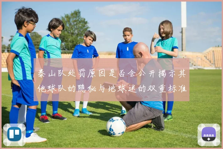 泰山队处罚原因是否会公开揭示其他球队的隐秘与地球迷的双重标准